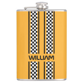 Cantil Faixa Esportiva de Corrida Amarela e Negra Persona