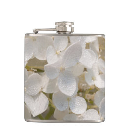 Cantil falca, flores brancas