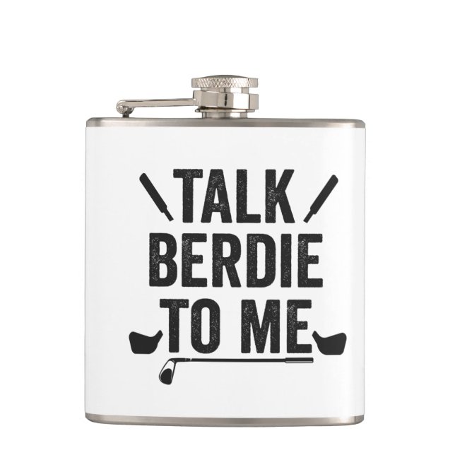 Cantil Fale com Birdie para mim Pai de Golfe Engraçado Es (Frente)