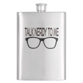 Cantil Fale Comigo Com Óculos de Geek Pretos