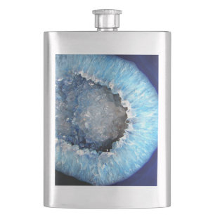 Cantil Falln Blue Crystal Geode