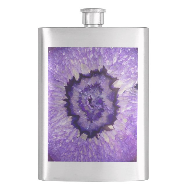 Cantil Falln Purple Agate Geode (Frente)