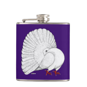 Cantil Fantail Pigeon White