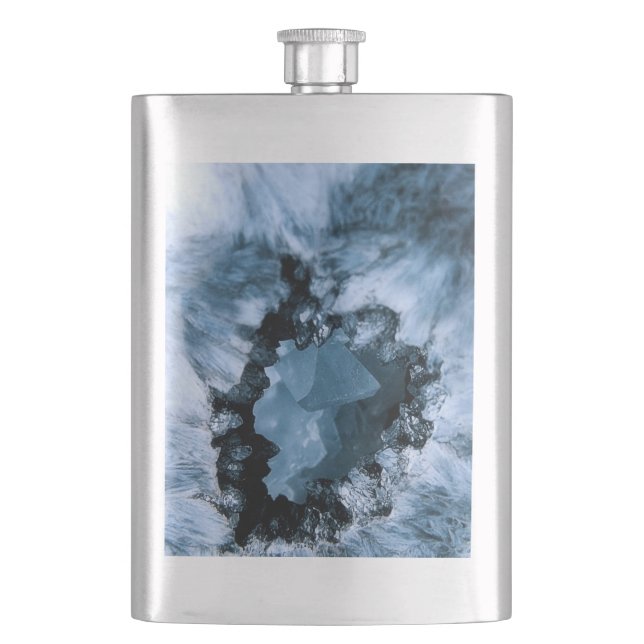 Cantil Fantasia azul de cristal (Frente)