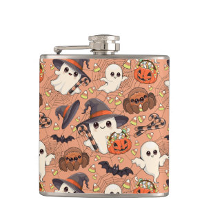 Cantil Fantasma de Halloween Fofo no Estilo Kawaii
