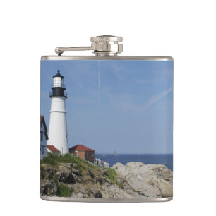 Cantil Farol de Portland Head, Cape Elizabeth,Maine,