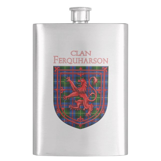 Cantil Farquharson Tartan Scottish Xadrez Lion Rampant (Frente)