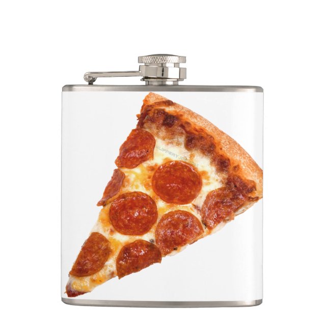 Cantil Fatia de pizza de pepperoni clássica da SlipperyJo (Frente)