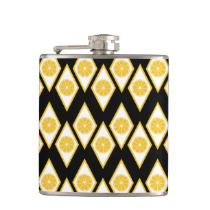 Cantil Fatias do citrino no teste padrão moderno do