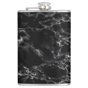 Cantil Faux Black Marble Flask