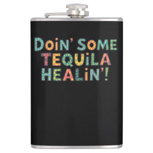 Cantil Fazendo uma Cura de Tequila