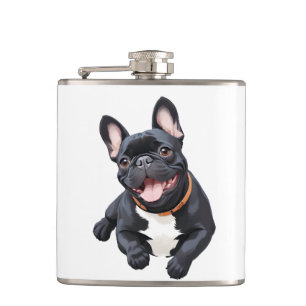 Cantil Feliz Cachorro Francês Brincadeira Brincadeira