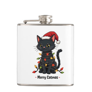 Cantil Feliz Catmas Engraçado Natal Felino, Pão de Gato
