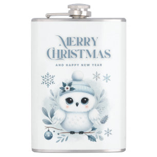 Cantil Feliz Coruja de Natal