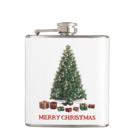 Cantil Feliz Natal. Árvore (design 1) com presentes