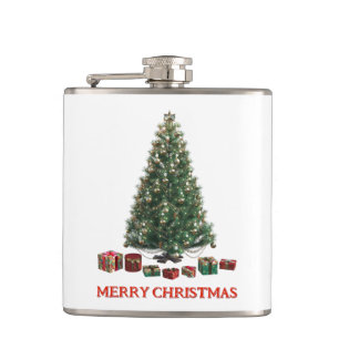 Cantil Feliz Natal. Árvore (design 1) com presentes