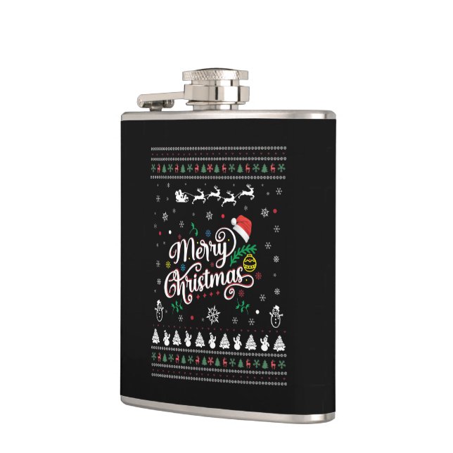 Cantil Feliz Natal Engraçado (Esquerda)