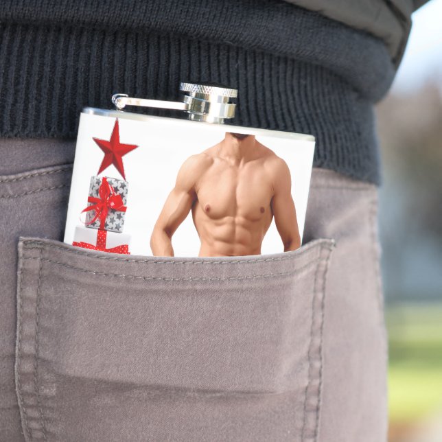 Cantil Feliz Natal SlipperyJoe prata branca (In Situ)