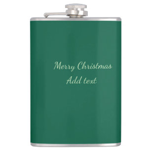 Cantil Feliz Natal verde plano solo holida