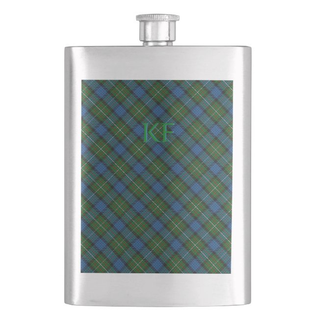 Cantil Fergusson Oficial Tartan com monograma/nome (Frente)