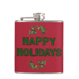Cantil Feriados Felizes, Vinyl Wraps Flask