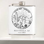 Cantil Festa de solteira do deserto de presentes da Bride<br><div class="desc">Frasco personalizado para mulheres, presente perfeito para madrinha! Este frasco personalizado é a forma perfeita de mostrar seu apoio à sua amiga durante sua próxima festa de solteira. Este frasco não é apenas na moda e prático, mas é também uma forma excelente de comemorar o dia especial. Quer você esteja...</div>
