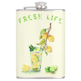 Cantil Festa de Verão com limão fresco, limonada e limona