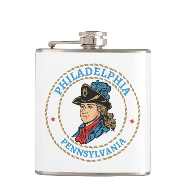 Cantil Filadélfia Colonial Pensilvânia (Frente)