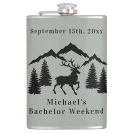 Cantil Fim de Semana de Caça ao Veado Cinza Rústico para 