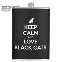 Fique calmo e ame gatos pretos