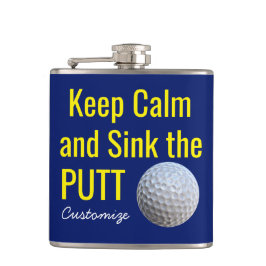 Cantil Fique Calmo E Enrosque O Frasco De Vinilo Putt