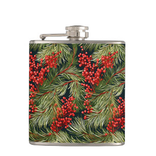 Cantil Fir Branches e Berries de Natal