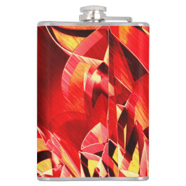 Cantil Fitas vermelhas raspadas que simulam movimento