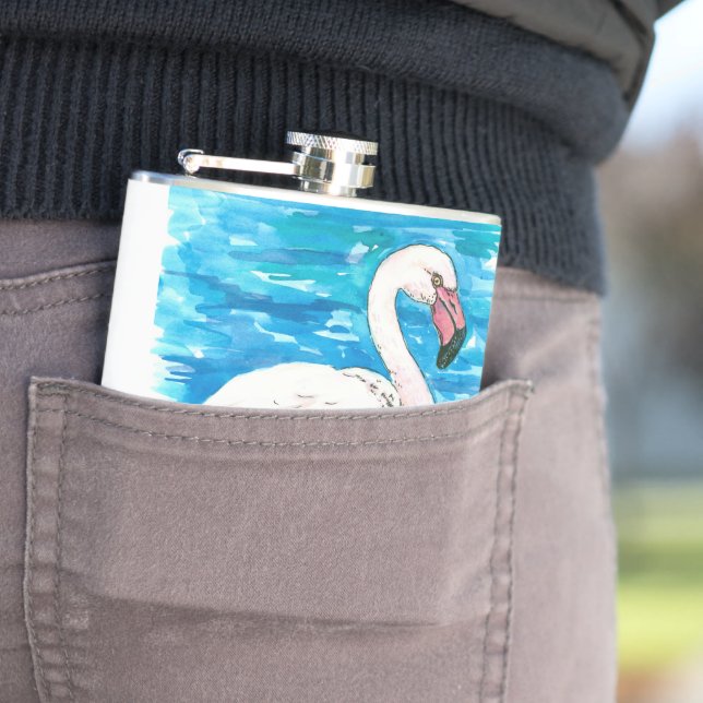 Cantil flamingo rosa (In loco)