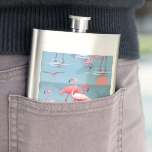 Cantil Flamingos Padrão 1