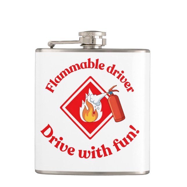 Cantil Flammable Driver Trucker Gift | Funny ADR Hazmat (Frente)