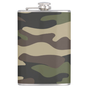 Cantil Fláscara de Camouflage do Exército