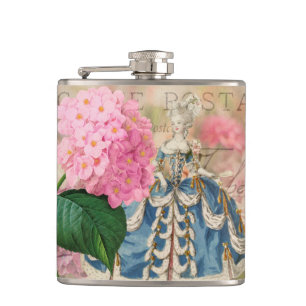 Cantil Flasco Envolvido com Flores Marie Antoinette Redou