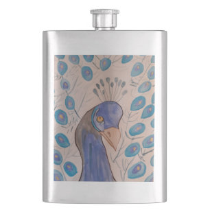 Cantil Flask azul de Peacock