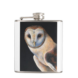 Cantil Flask Barn Owl