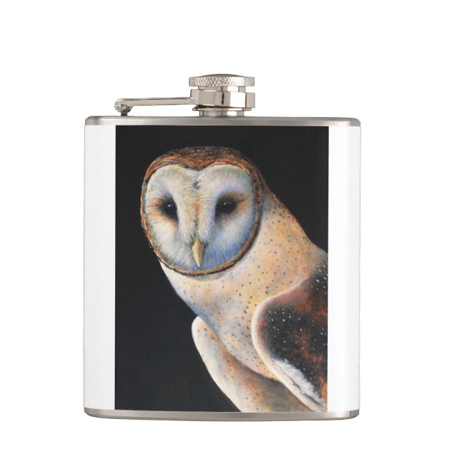 Cantil Flask Barn Owl (Frente)