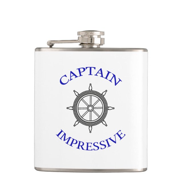 CANTIL FLASK "CAPITÃO IMPRESSIVO" (Frente)