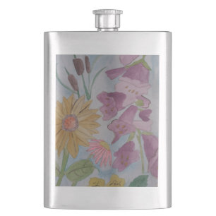 Cantil Flask Clássico do Jardim de Algodão Inglês
