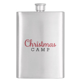 Cantil Flask de Campo de Natal | Melhor presente de féria