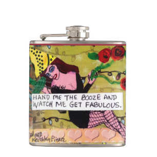 CANTIL FLASK-HAND MIM AS BEBIDAS E OLHAM-ME