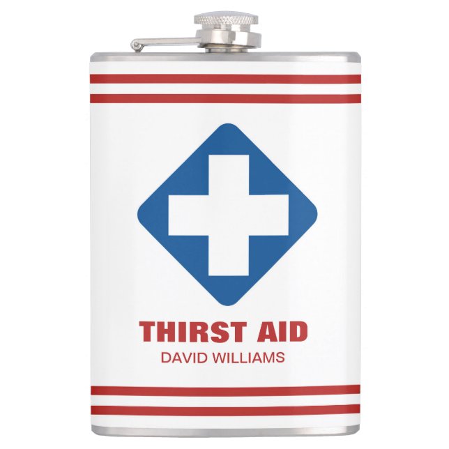 Cantil Flask Hip Personalizado Fabuloso De Hip Personaliz (Frente)