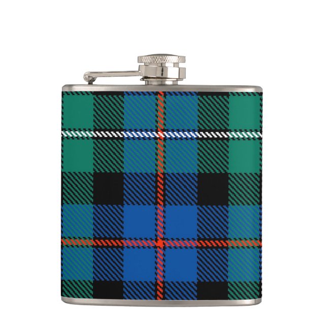 Cantil Flask MacKenzie Tartan (Frente)