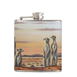 Cantil Flask Meerkats