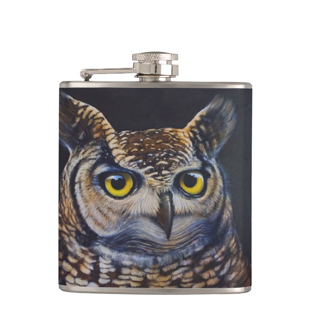 Cantil Flask Owl (Frente)