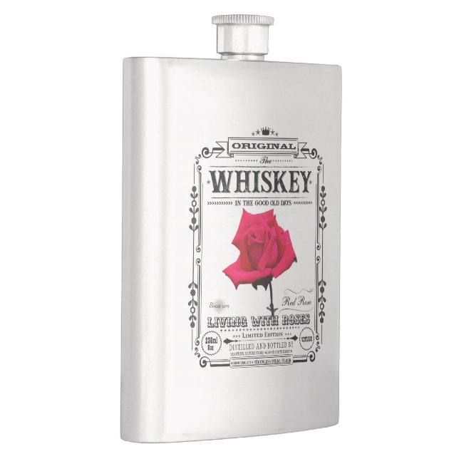 Cantil FLASK_Red Rose (Direita)